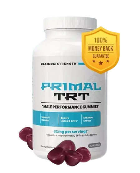 PrimalTRT Gummies Natural Male Vitality Support